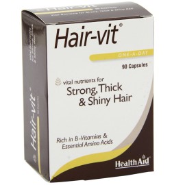 Συμπλήρωμα Διατροφής Για Τα Μαλλιά Hairvit™ Health Aid Caps 90 Τμχ