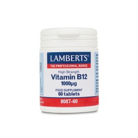 Lamberts Βιταμίνη B12 Vitamin B12 1000mg 60tabs