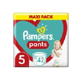 Pants Πάνες Βρακάκι Μέγεθος 5 (12-17kg) Pampers 42 τμχ