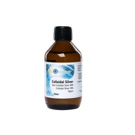 Κολλοειδής Άργυρος Colloidal Silver 10 ppm ( Ionic Colloidal Silver 80%-Colloidal Siver 20%) VioGenesis 250 ml