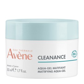 Avene Cleanance Aqua Gel Matifiant Τζελ για Ματ Αποτέλεσμα για Ευαίσθητο Δέρμα με Ατέλειες 50ml