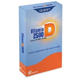 Quest  Βιταμίνη D3 2500IU 60tabs