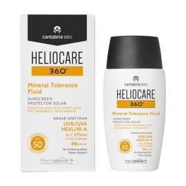 Cantabria Labs Heliocare 360 Mineral Tolerance Fluid SPF50+ Αντηλιακό Προσώπου 50ml