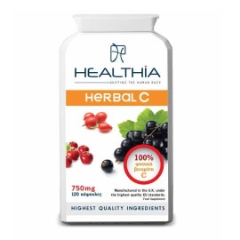 Healthia Φυτική Βιταμίνη C Herbal C 750mg 120caps