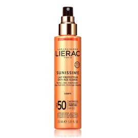 Αντηλιακό Γαλάκτωμα Αντιγήρανσης Σώματος SPF50 Sunissime Protective Body Milk Anti-Aging Global Lierac 150 ml