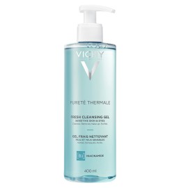 Vichy Purete Thermale Fresh Cleansing Gel Τζελ Καθαρισμού Προσώπου Για Ευαίσθητες Επιδερμίδες 400 ml
