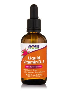 Βιταμίνη D3 400 IU Σε Υγρή Μορφή Liquid Vitamin D-3 400IU Now 59.2ml