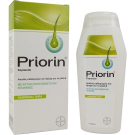 PRIORIN SHAMPOO NATURAL PLANT EXTRACTS & VITAMINS NORMAL DRY HAIR 200ml