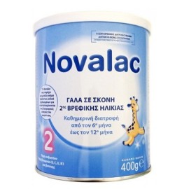 Novalac Βρεφικό Γάλα σε Σκόνη 2ης Βρεφικής Ηλικίας 2 400 gr