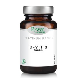 Power Health Βιταμίνη D3 2000IU Vitamin D3  Platinum Range 120caps