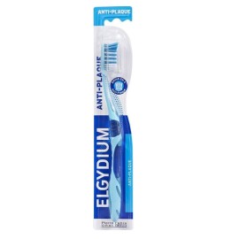 Elgydium Anti-Plaque Medium Οδοντόβουρτσα Μέτρια σε Γαλάζιο Χρώμα