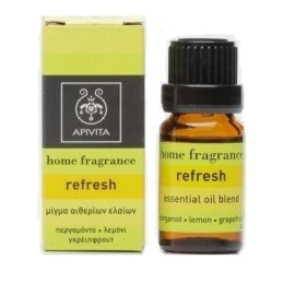 Μίγμα Αιθέριων Ελαίων Essential Oil Refresh Apivita 10 ml