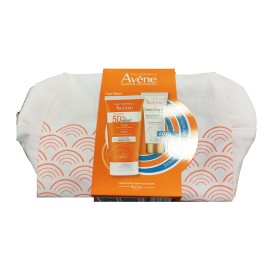 Avene Promo Αντηλιακή Κρέμα Προσώπου για Ξηρό & Ευαίσθητο Δέρμα SPF 50+ HEV Eau Thermale Cream 50ml & ΔΩΡΟ Μάσκα Προσώπου Dermabsolu 15 ml & Νεσεσερ