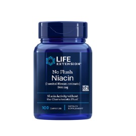 Νιασίνη No Flush Niacin  800mg Life Extension 100 caps