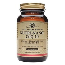 Συνένζυμο Q-10 Nutri Nano Co Q10 Solgar 50 Μαλακές Κάψουλες