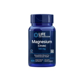 Life Extension  Magnesium (Citrate) 100mg Συμπλήρωμα Διατροφής Μαγνήσιο 120 κάψουλες
