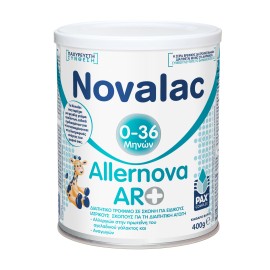 Novalac Βρεφικό Γάλα σε Σκόνη για Παλινδρόμηση και Αλλεργίες Allernova AR+  400 gr