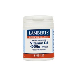 Lamberts Βιταμίνη D3 Vitamin D3 4000IU 30tabs