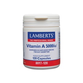 Lamberts Βιταμίνη Α 5000IU Vitamin A 120caps