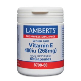 Lamberts  Βιταμίνη Ε 400IU Vitamin E 400IU 60caps