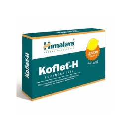 Himalaya Παστίλιες για τον Λαιμό με Γεύση Λεμόνι Koflet-H 12 τμχ