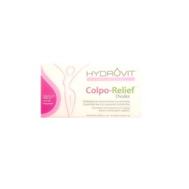 Hydrovit Intimcare Colpo-Relief Ovules Κολπικά Υπόθετα Ενυδάτωσης 10 x 2gr