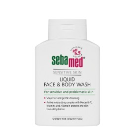 Ηπιος Καθαρισμός Ευαίσθητου Προσώπου και Σώματος  Sensitive Skin Liquid Face & Body Wash Sebamed 300 ml