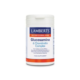 Lamberts Γλυκοζαμίνη Χονδροϊτίνη Glucosamine Chodroitin Complex 60tabs