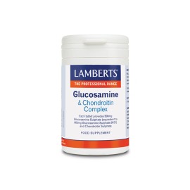 Lamberts Γλυκοζαμίνη Χονδροϊτίνη Glucosamine Chodroitin Complex 60tabs