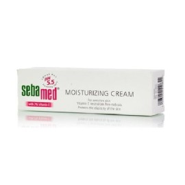 Ενυδατική Κρέμα Προσώπου Κανονική Ξηρή Επιδερμίδα Moisturizing Cream Sebamed 50 ml