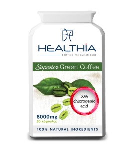 HEALTHIA SUPERIOR GREEN COFFEE CAPS 60ΤΜΧ