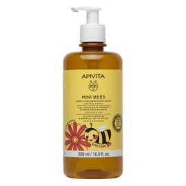 Apivita Απαλό Σαμπουάν & Αφρόλουτρο για Παιδιά Mini Bees Gentle Kids Hair & Body Wash 500ml