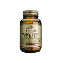 Solgar Συμπλήρωμα Διατροφής Για Υγεία Οστών Calcium Magnesium Citrate  50tabs