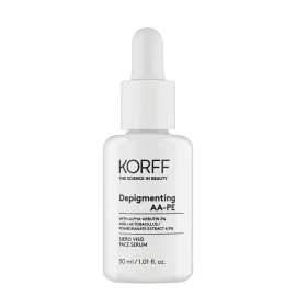 Korff Depigmenting AA-PE Ορός Προσώπου για Καφέ Κηλίδες και Αντιγήρανση 30ml