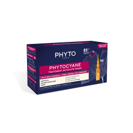 Phyto Αγωγή Κατά της Τριχόπτωσης για Γυναίκες PhytoCyane Anti-Hair Loss Treatment Progressive Hair Loss  12 X 5ml