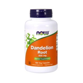 Πικραλίδα 500 mg Dandelion Root 500mg Now 100 vcaps