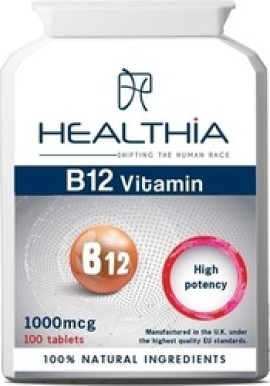HEALTHIA B12 1000mg CAPS 100TMX