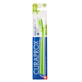Curaden Curaprox Kids Ultra Soft 5500 Παιδική Οδοντόβουρτσα 4-12 Χρονών Πράσινο