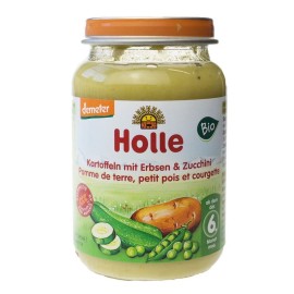 Βιολογική Κρέμα Πατάτα Αρακά Κολοκύθι Holle 190 gr