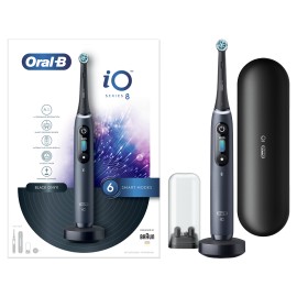 Oral-B iO Series 8 Hλεκτρική Οδοντόβουρτσα-  Magnetic Black Onyx 1τμχ