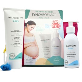 Synchroline Promo Synchroelast Σετ Περιποίησης για Πρόληψη Ραγάδων Εγκυμοσύνης με Κρέμα Σώματος 200ml και ΔΩΡΟ Καθαριστικό για την Ευαίσθητη Περιοχή 200ml