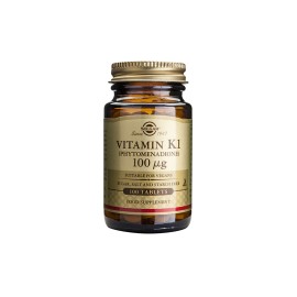 Βιταμίνη K1 100mcg Vitamin K1 Solgar 100tabs