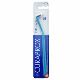 Curaden Curaprox 1006 Single Οδοντόβουρτσα για Σιδεράκια σε Γαλάζιο Χρώμα