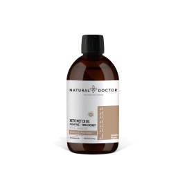 Natural Doctor  Κeto Mct C8 Oil Kαθαρό C8 Kαπρυλικό Oξύ 500ml