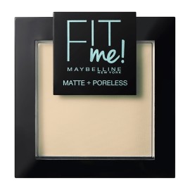 Πούδρα για Ματ Αποτέλεσμα Απόχρωση Natural  Ivory 105 Fit Me Matte + Poreless Press Powder Maybelline 8.2gr