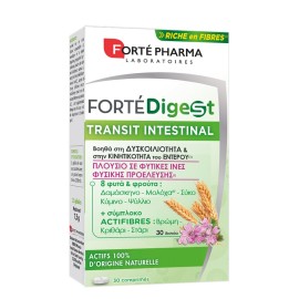 Forte Pharma Συμπλήρωμα Διατροφής Για Την Υγεία Του Εντέρου ForteDigest Transit Intestinal 30 caps