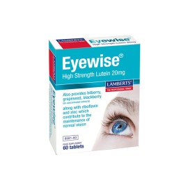 Lamberts Συμπλήρωμα Διατροφής για Υγεία Ματιών Eyewise High Strength Lutein 20mg 60tabs