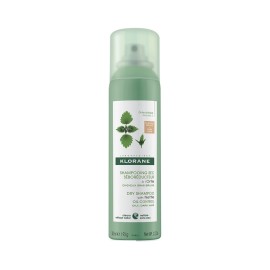 Ξηρό Σαμπουάν με Τσουκνίδα για Λιπαρά Καστανά Μαύρα Μαλλιά Nettle Dry Shampoo Klorane 50 ml