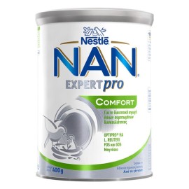 Nan Nestle Expert Pro Comfort 0m+ Γάλα σε Σκόνη για Βρέφη με Ήπια Συμπτώματα Δυσκοιλιότητας από τη γέννηση 400gr
