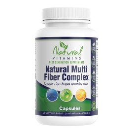 Natural Vitamins Ισχυρό Σύμπλεγμα Φυτικών Ινών Natural Multi Fiber Complex 90 tabs